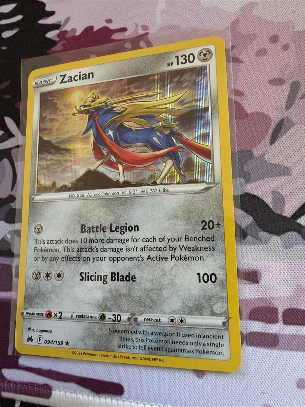 Zacian & Zamazenta Legendary Pokémon Holo Card Lot ⚔️ | 4 Cards ✨5/$25✨